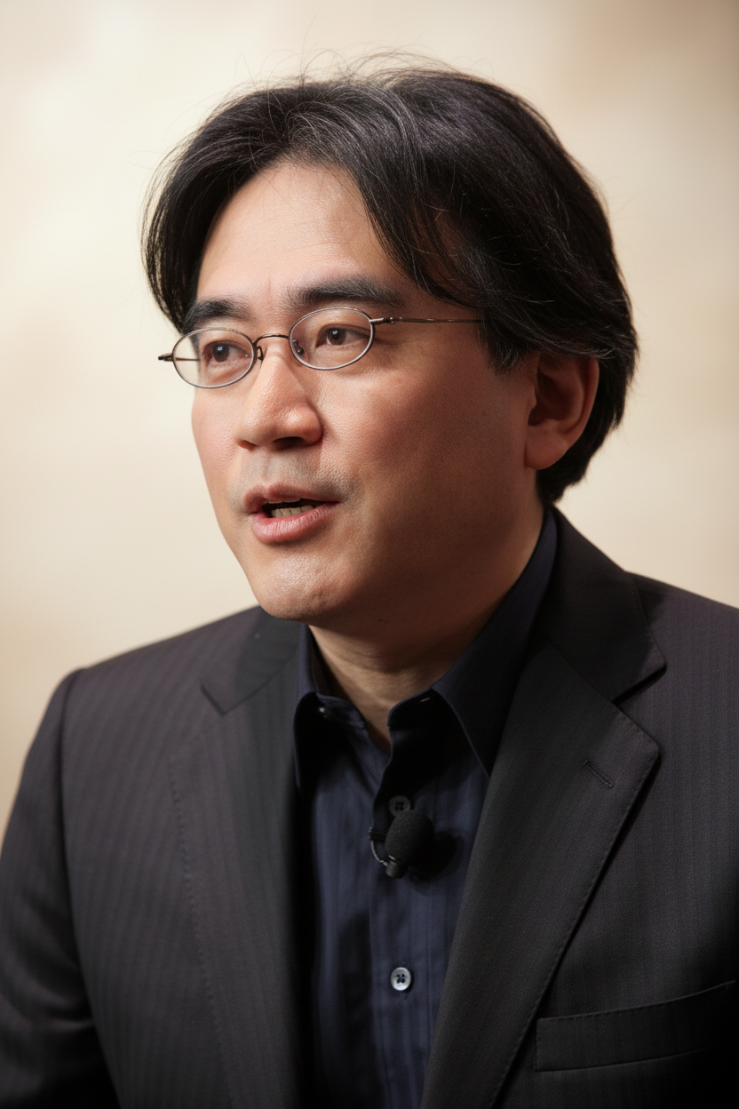 Portrait of Satoru Iwata