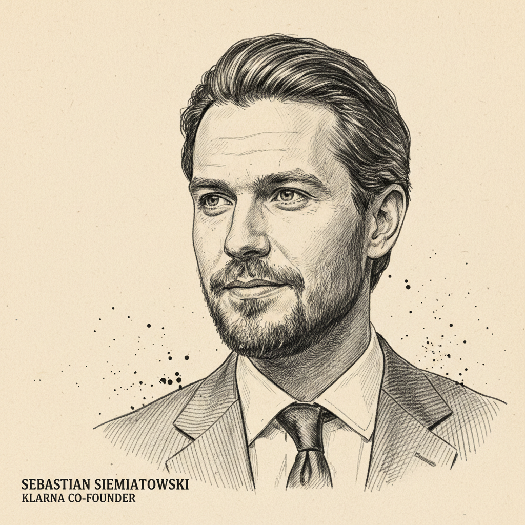 Portrait of Sebastian Siemiatkowski
