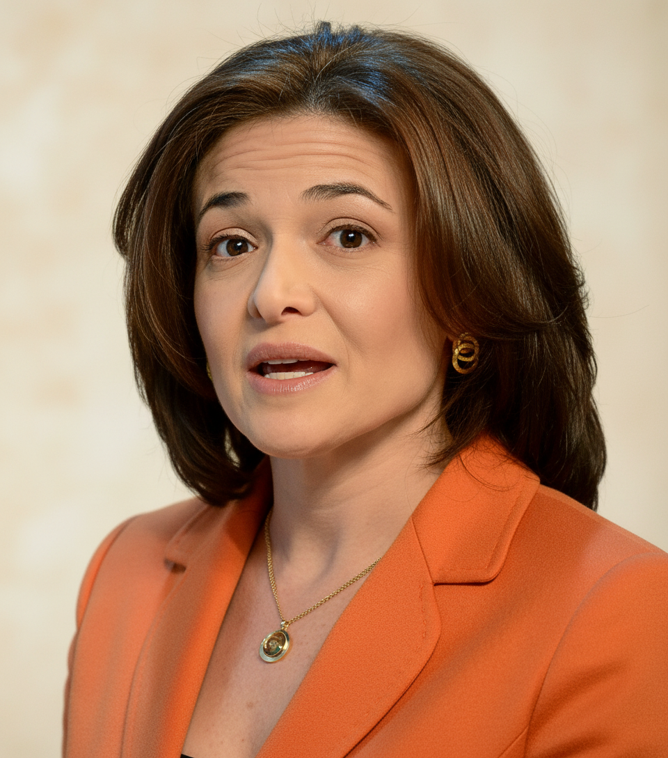 Portrait of Sheryl Sandberg