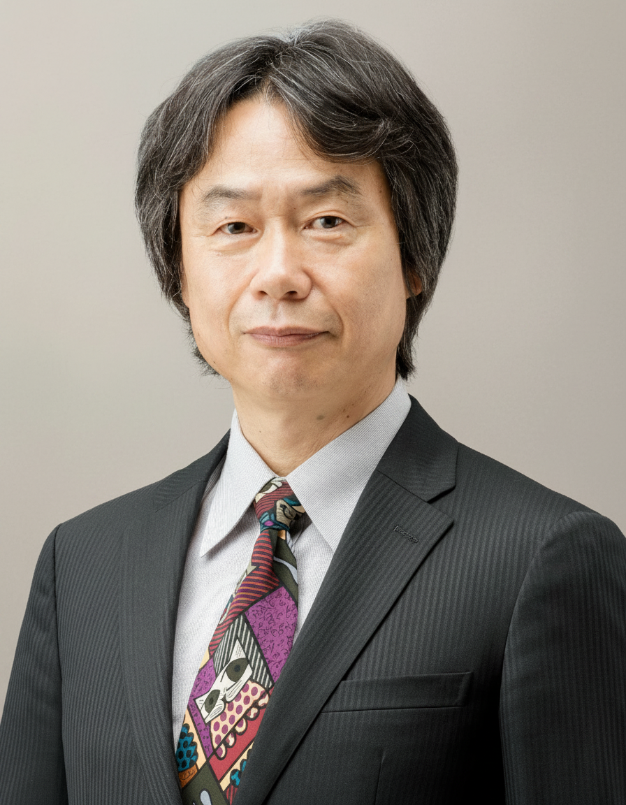 Portrait of Shigeru Miyamoto