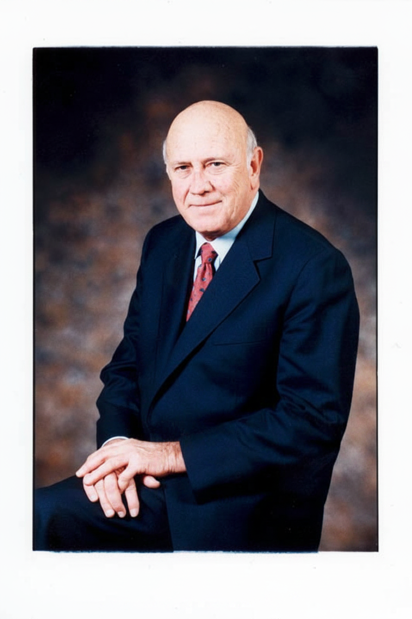 Portrait of V.F.W. de Klerk