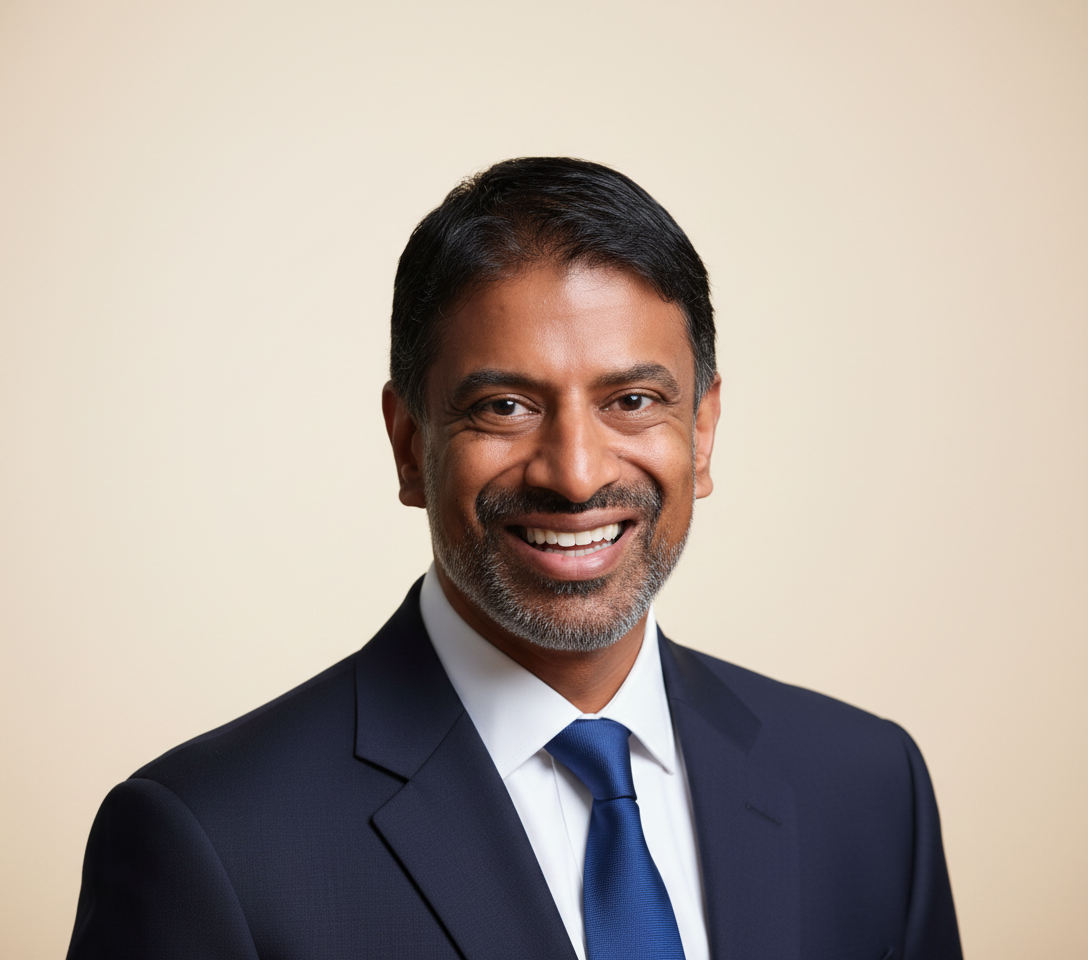 Portrait of Vasant Narasimhan