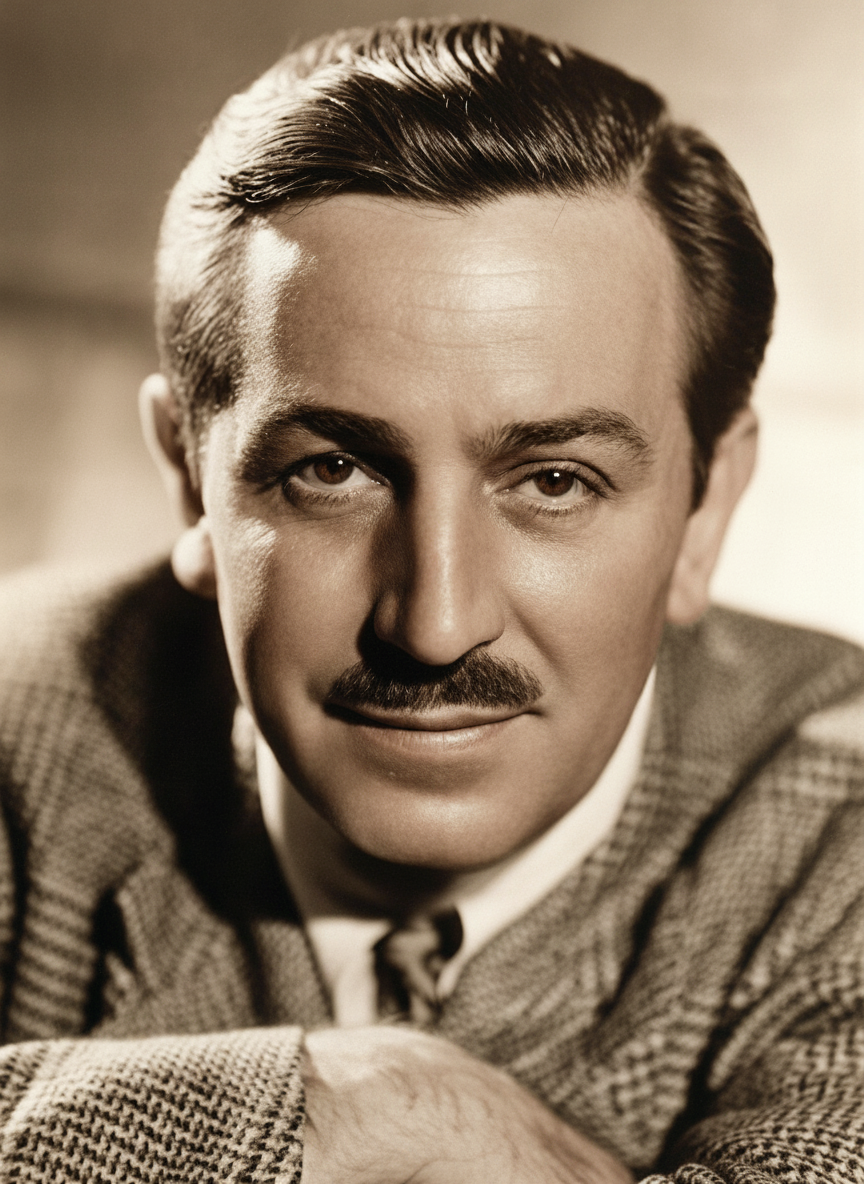Portrait of Walt Disney