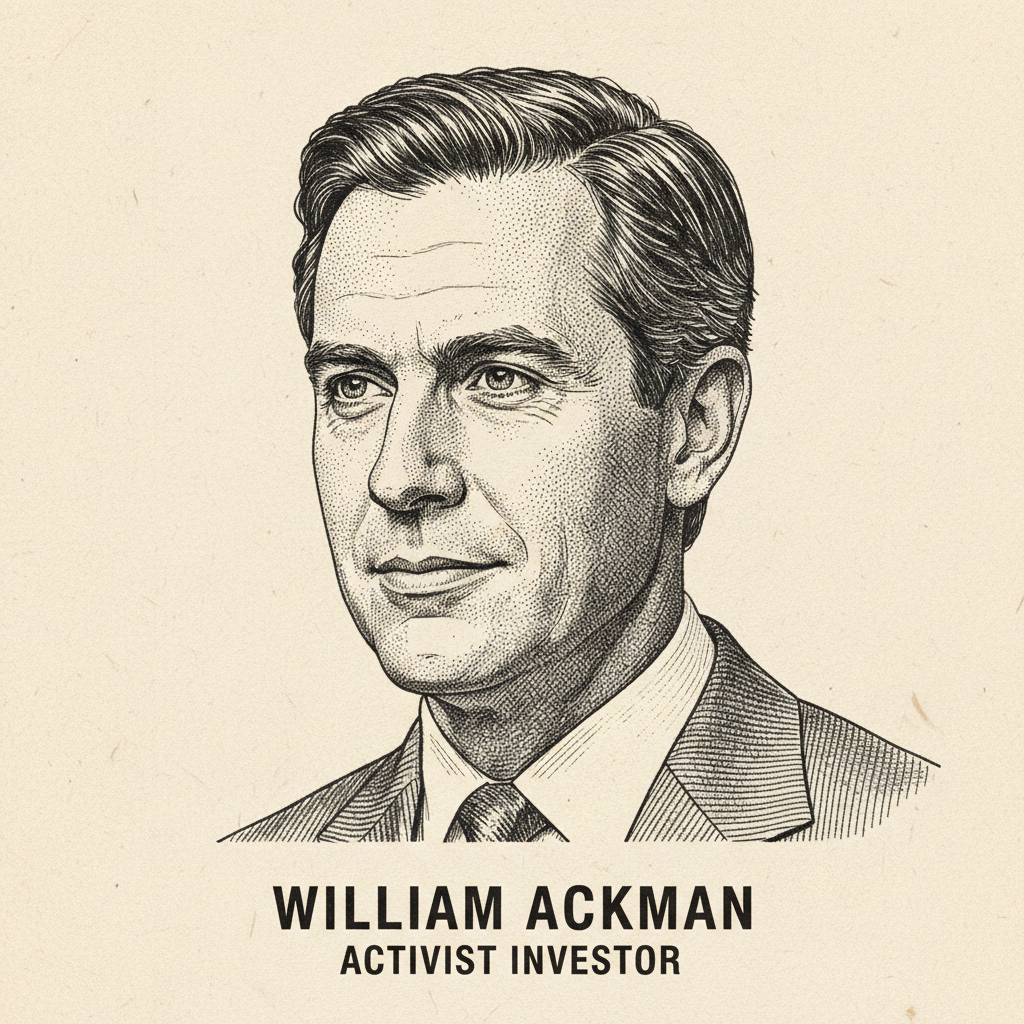 Portrait of William Ackman
