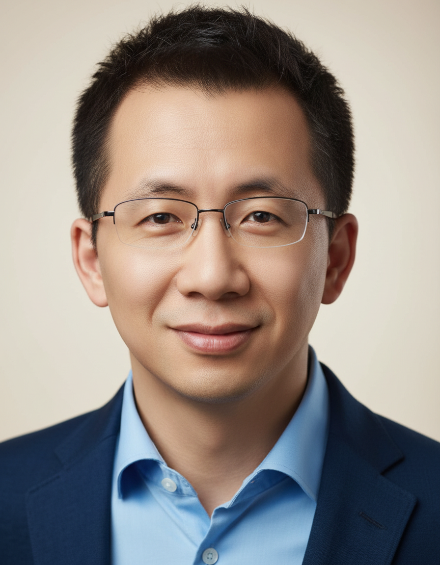 Portrait of Zhang Yiming